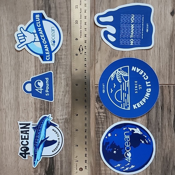 4Ocean Sticker Set - Picture 2 of 3